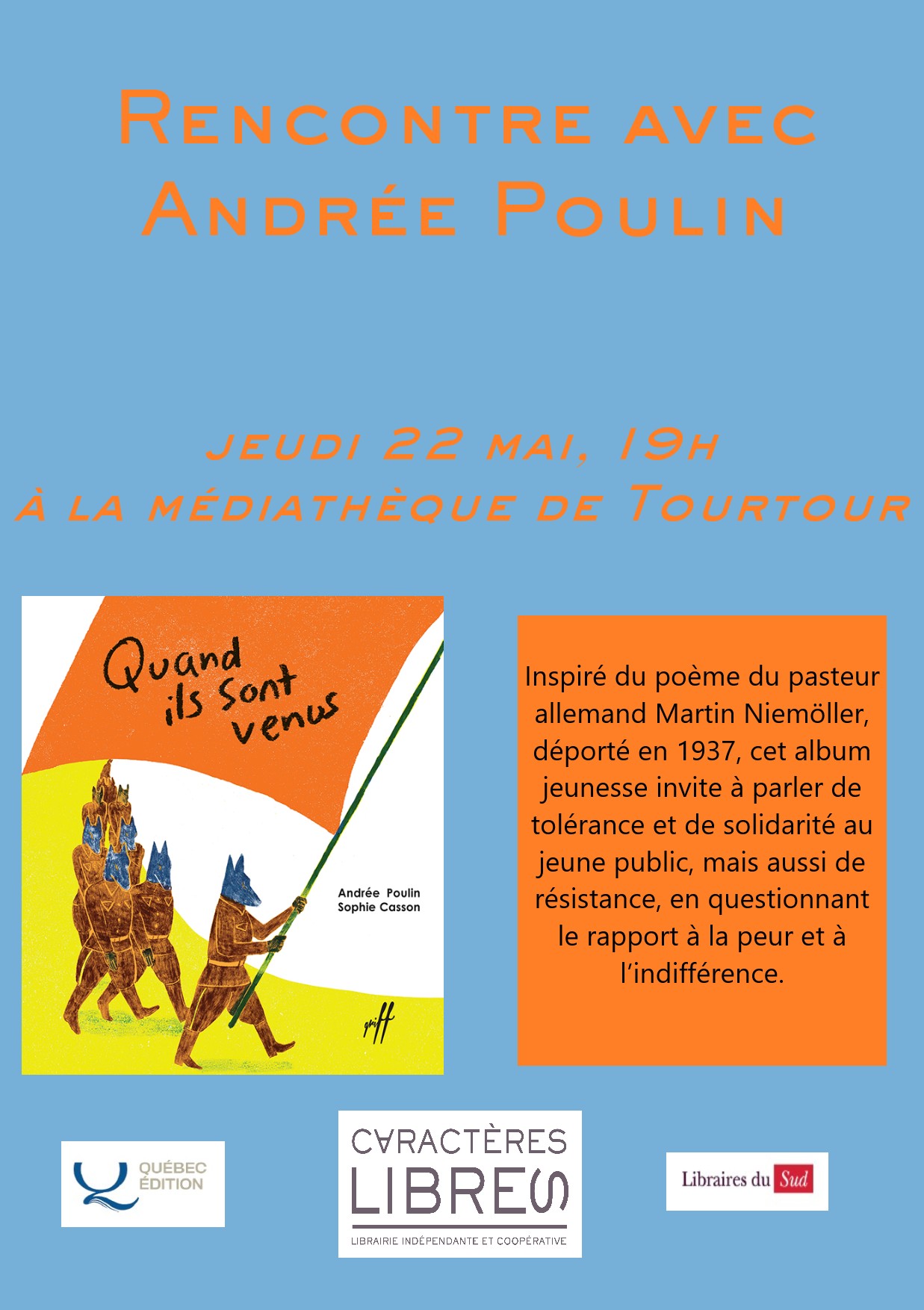 Andrée Poulin affiche